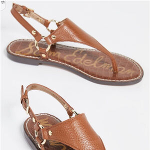 Sam Edelman Greta Leather Sandal Size 7.5